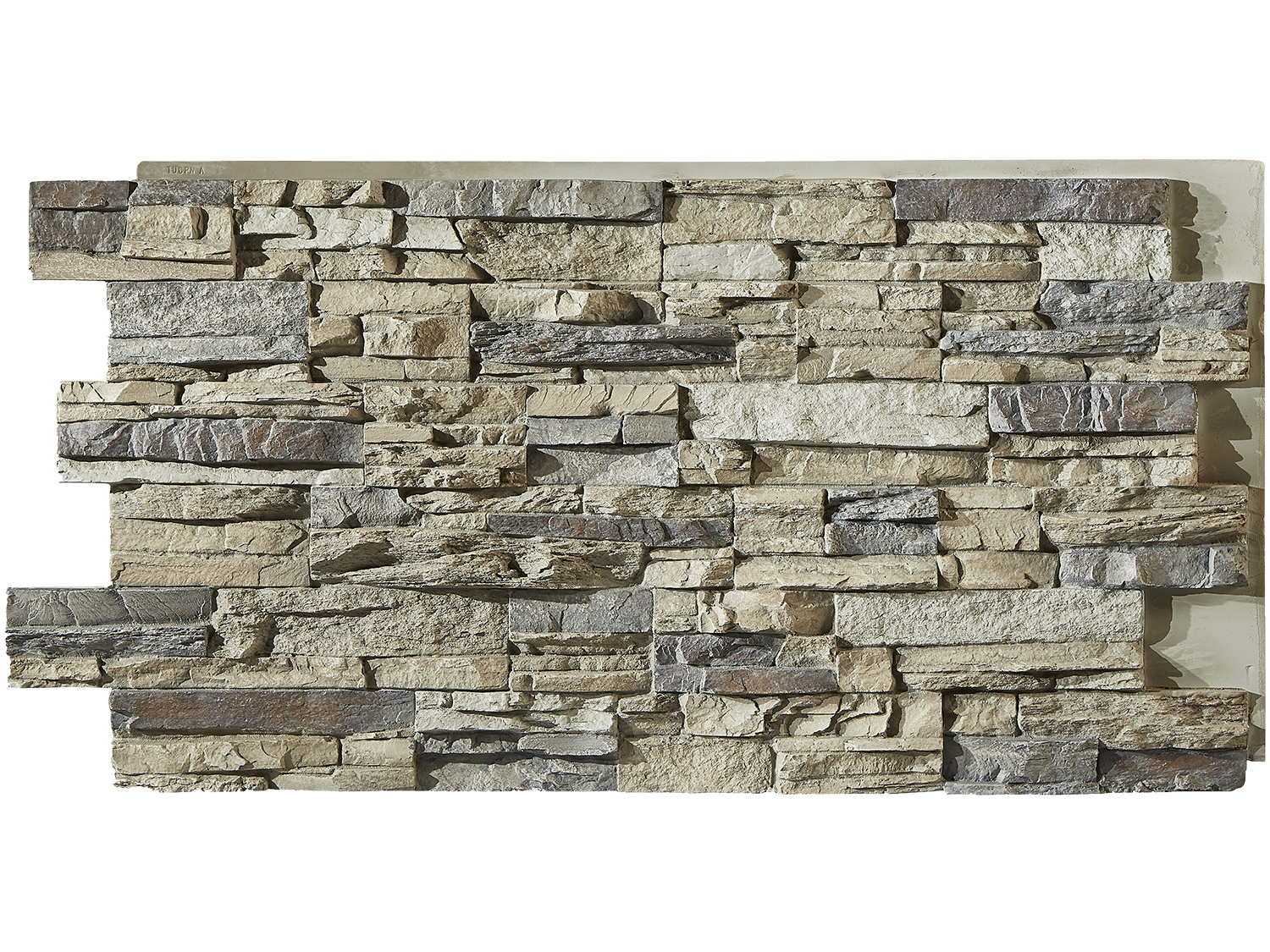 Is the Colorado dry stack a plastic looking panel or does it have texture and dimensions of a true stack stone?