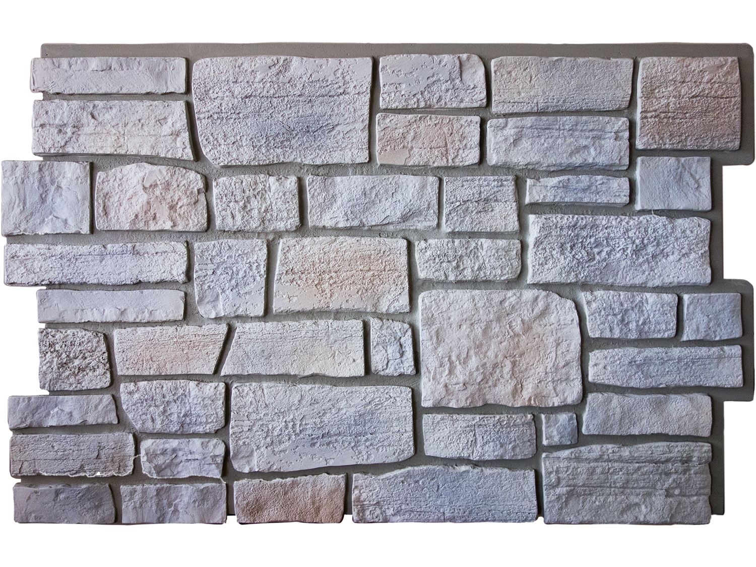 Are corners or endcaps available for the Lehigh Cobblestone faux stone panels?