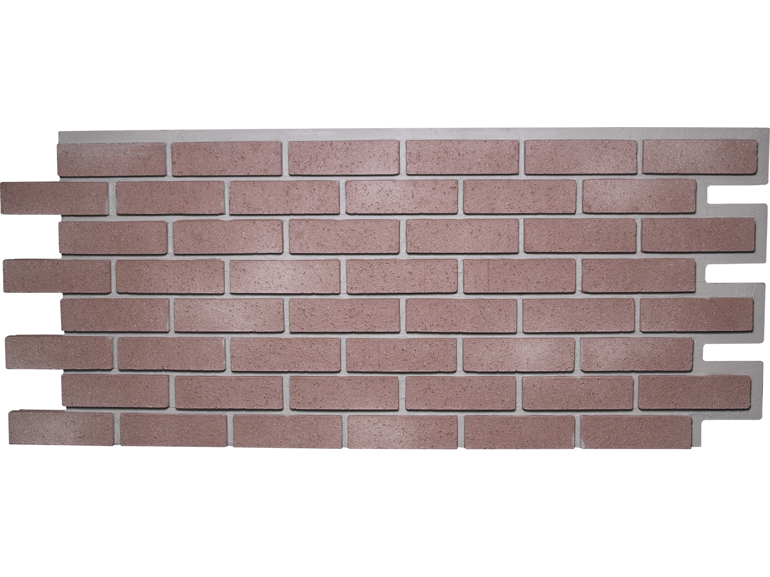 Can Traditional brick panels be used as siding on a commercial building?