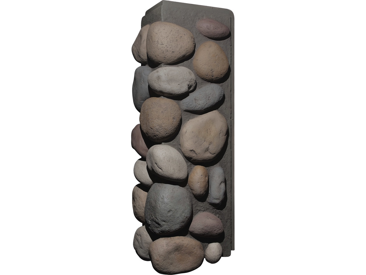 Are the River Rock outside corners stackable?