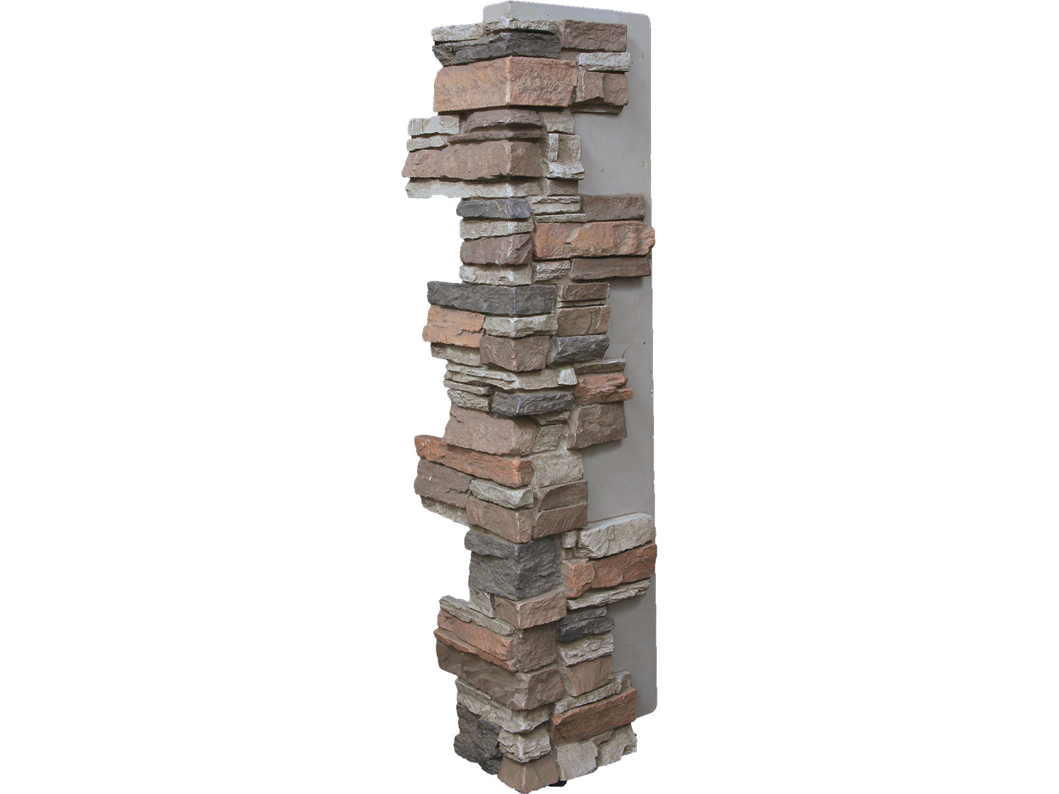 Colorado Dry Stack Faux Stone Outside Corner - Interlocking, Tall Questions & Answers